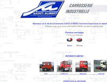 Tablet Screenshot of carrosserie-staubert.fr